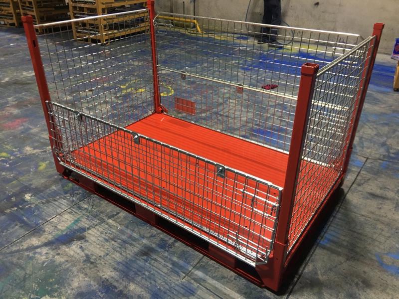 STANDART KATLANIR TELLİ KONTEYNER-55