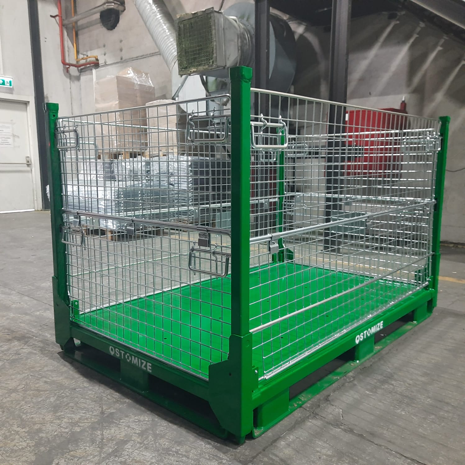 STANDART KATLANIR TELLİ KONTEYNER-8