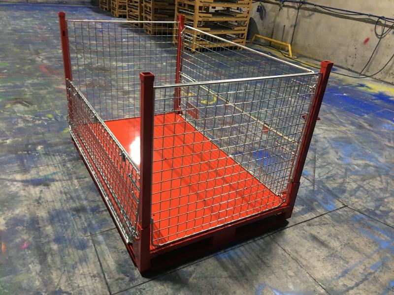 STANDART KATLANIR TELLİ KONTEYNER-55