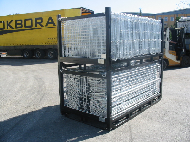 STANDARD FOLDABLE WIRE CONTAINER-62