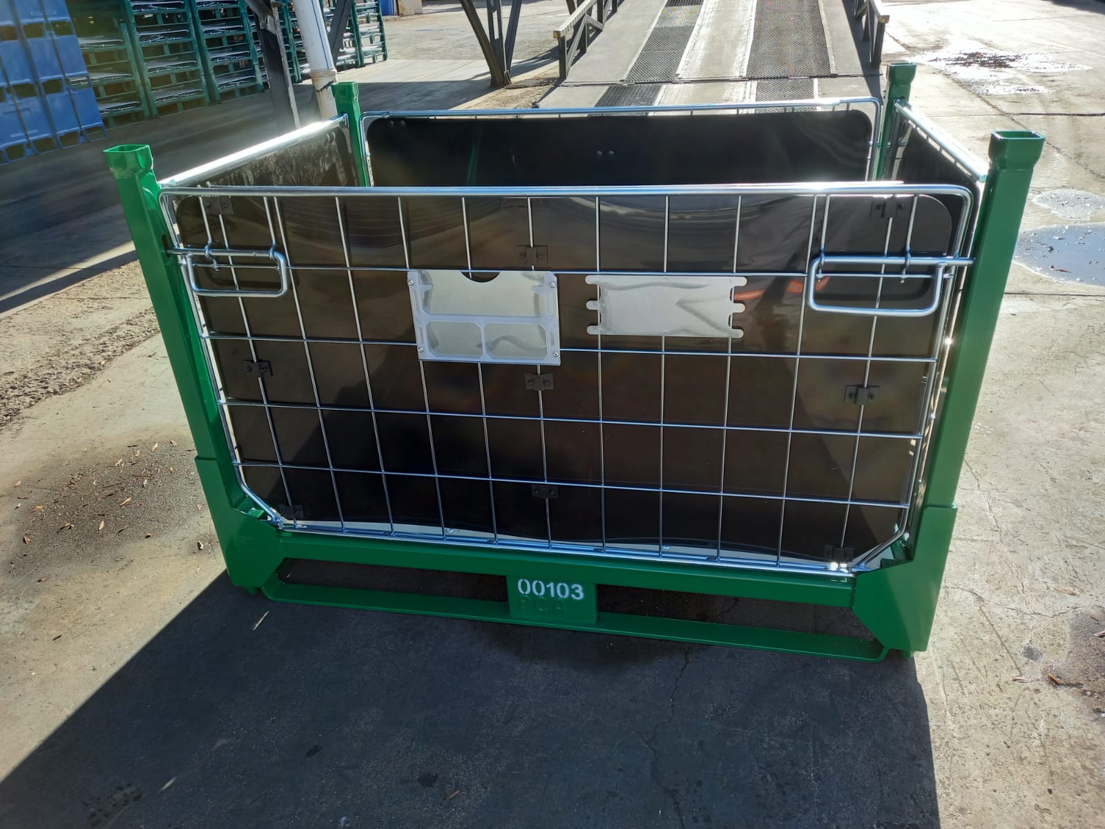 STANDART KATLANIR TELLİ KONTEYNER-104