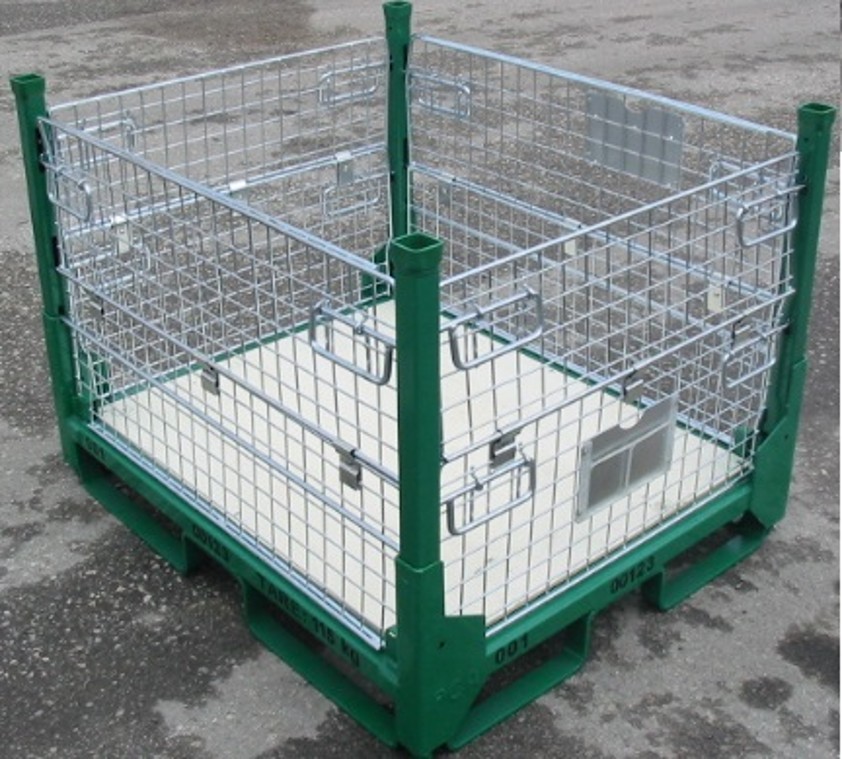 STANDARD FOLDABLE WIRE CONTAINER-79