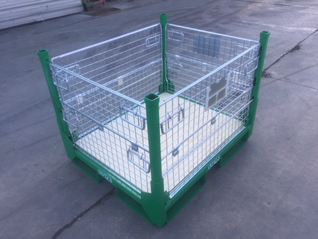 STANDARD FOLDABLE WIRE CONTAINER-79