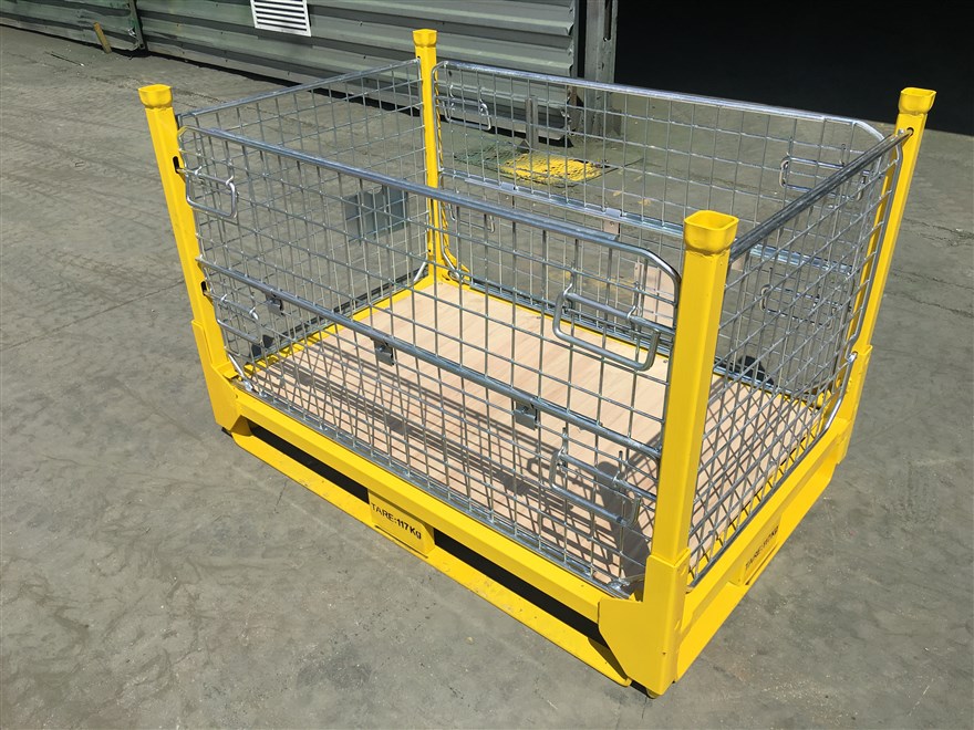 STANDARD FOLDABLE WIRE CONTAINER-1