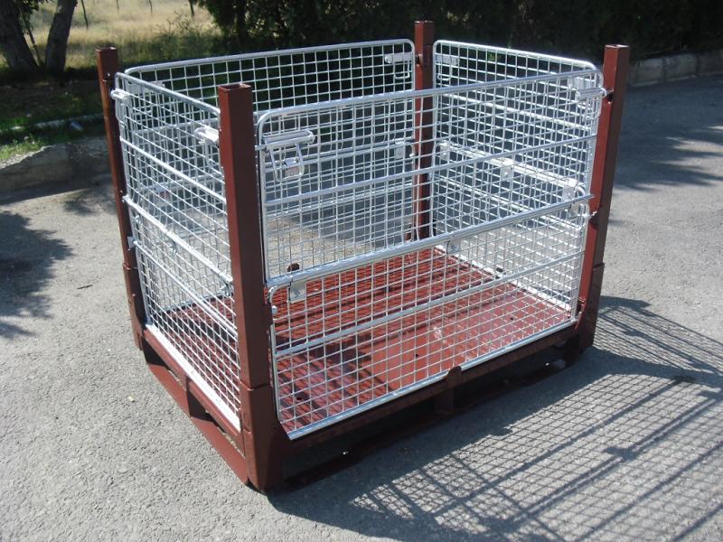 STANDARD FOLDABLE WIRE CONTAINER-4