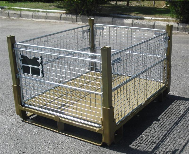 STANDARD FOLDABLE WIRE CONTAINER-25