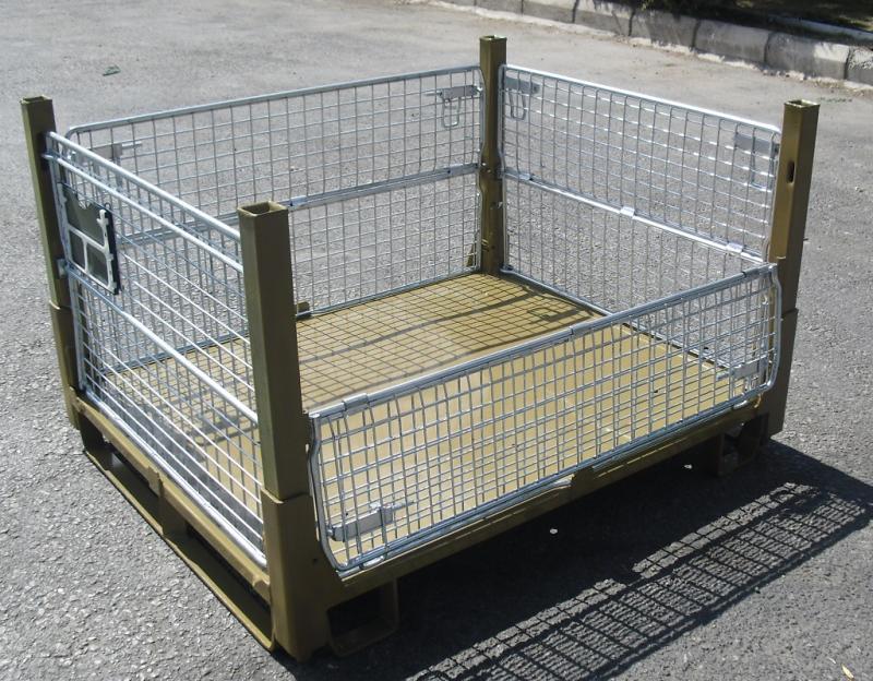 STANDARD FOLDABLE WIRE CONTAINER-25
